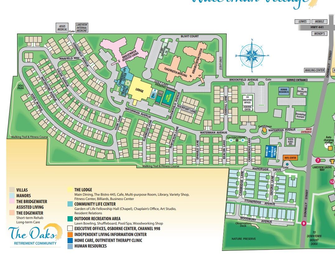 Oaks at Waterman Village Retirement Community | Mount Dora FL